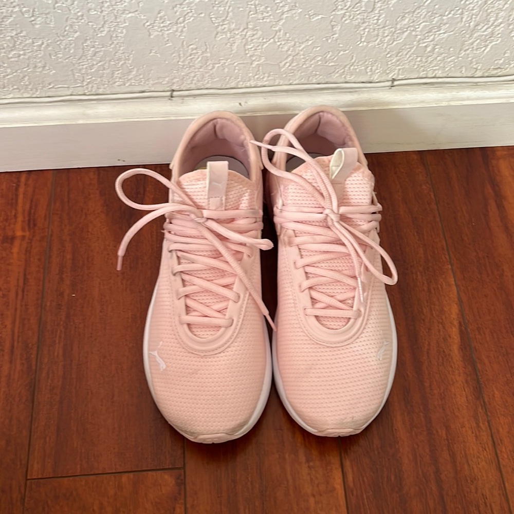 pink puma sneakers